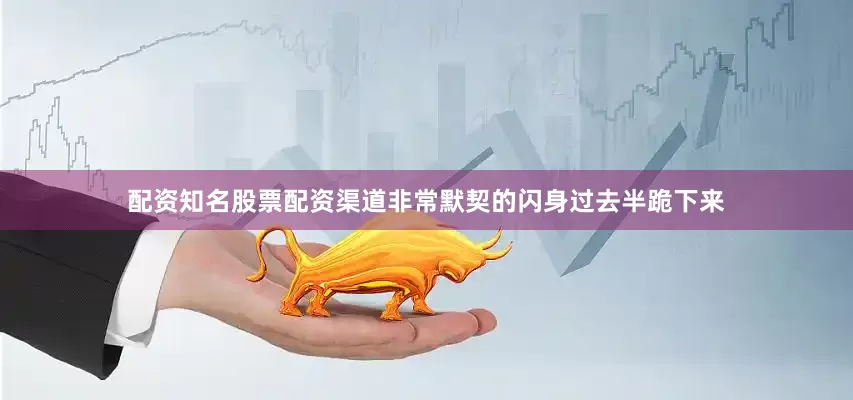 配资知名股票配资渠道非常默契的闪身过去半跪下来